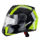 Kask motocyklowy szczękowy W-TEC Vexamo z blendą - Czarno-zielony