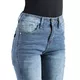 Damskie jeansowe spodnie motocyklowe W-TEC Lustipa - Niebieski