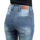 Damskie jeansowe spodnie motocyklowe W-TEC Lustipa - Niebieski