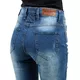 Damskie jeansowe spodnie motocyklowe W-TEC Panimali - Niebieski