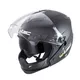 Kask motocyklowy W-TEC NK-850 otwierany + BLENDA - Biały błyszczący
