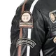 Damska skórzana kurtka motocyklowa W-TEC Sheawen Lady Black - Czarny