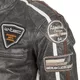 Męska skórzana kurtka motocyklowa W-TEC Buffalo Cracker - Brązowo-szary