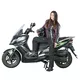 Damskie skórzane buty motocyklowe W-TEC Kurkisa - Czarny