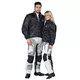 Męska kurtka motocyklowa W-TEC Ventex - Jasnoszary