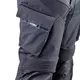Męskie spodnie motocyklowe softshell W-TEC Erkalis GS-1729 - Czarny
