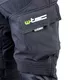 Męskie spodnie motocyklowe softshell W-TEC Erkalis GS-1729 - Czarny