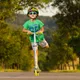 Hulajnoga dziecięca WORKER Racer Urban Boy ∙ świecące koła LED ∙ składana ∙ nośność 50 kg ∙ aluminium