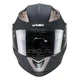 Kask motocyklowy z blendą Flip-Up W-TEC Pezzon - biało-brązowy