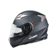 Kask motocyklowy z blendą Flip-Up W-TEC Pezzon - biało-brązowy