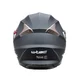 Kask motocyklowy z blendą Flip-Up W-TEC Pezzon - biało-brązowy