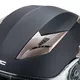 Kask motocyklowy z blendą Flip-Up W-TEC Pezzon - biało-brązowy