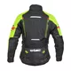 Męska kurtka motocyklowa W-TEC Ventura - Czarny-fluo żółty
