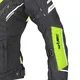 Damska kurtka motocyklowa W-TEC Brandon Lady - Czarny-fluo żółty