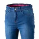 Damskie jeansy motocyklowe W-TEC GoralCE - Niebieski