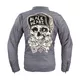 Męska kurtka motocyklowa W-TEC Black Heart Garage Built Jacket - Ciemny szary