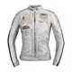 Damska skórzana kurtka motocyklowa W-TEC Sheawen Lady White New - Biały - Biały