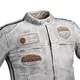 Damska skórzana kurtka motocyklowa W-TEC Sheawen Lady White New - Biały