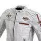 Damska skórzana kurtka motocyklowa W-TEC Sheawen Lady White - Biały