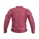 Damska skórzana kurtka motocyklowa W-TEC Sheawen Lady Pink - Różowy