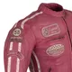 Damska skórzana kurtka motocyklowa W-TEC Sheawen Lady Pink - Różowy