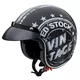 Kask motocyklowy otwarty W-TEC Café Racer - Wielka gwiazda - Zapasy vintage