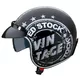 Kask motocyklowy otwarty W-TEC Café Racer - Wielka gwiazda