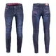 Damskie jeansy motocyklowe W-TEC Rafael - Niebieski