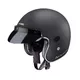 Kask motocyklowy choppera daszek W-TEC Vacabro SWBH włókno węglowe - Matowy węgiel czysty - Matowy węgiel czysty