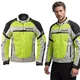 Męska kurtka motocyklowa letnia W-TEC Saigair - Fluo Yellow-Gray