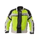 Męska kurtka motocyklowa letnia W-TEC Saigair - Fluo Yellow-Black