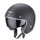 Kask motocyklowy choppera daszek W-TEC Vacabro SWBH włókno węglowe - Matowy węgiel czysty