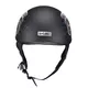 Kask motocyklowy otwarty chopper W-TEC Black Heart Rednut - Pistolet Blazin / Matowa czerń