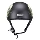 Kask motocyklowy otwarty chopper W-TEC Black Heart Rednut - Pistolet Blazin / Matowa czerń
