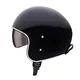 Kask motocyklowy otwarty W-TEC Angeric Gloss Black - Gloss Black