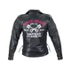 Skórzana kurtka motocyklowe W-TEC Black Heart Perfectis - OUTLET - Czarny