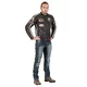 Męska skórzana kurtka motocyklowa W-TEC Sheawen Black - Czarny