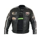 Męska skórzana kurtka motocyklowa W-TEC Sheawen Black - Czarny
