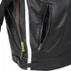 Męska skórzana kurtka motocyklowa W-TEC Sheawen Black - Czarny