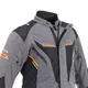 Męska kurtka motocyklowa W-TEC Brandon - Czarny-fluo żółty