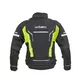 Męska kurtka motocyklowa W-TEC Brandon - Czarny-fluo żółty