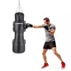 Worek treningowy MMA bokserski z uchwytami inSPORTline Luttor 120 cm - Czarny - Czarny