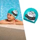 Dziecięcy czepek pływacki inSPORTline Swimino ∙ 100% silikon ∙ łatwe zakładanie ∙ uroczy motyw - Panda