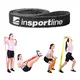 Guma oporowa do ćwiczeń fitness, opaska inSPORTline Rand XXX Strong 208x3,3 cm / 17 kg - Ciemny szary