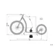 Hulajnoga Crussis ONE Cross 6.2-2 niebieska 26/20"