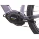 Górski rower elektryczny Crussis e-Fionna 7.11 ∙ Panasonic 250W ∙ 715Wh ∙ widelec Suntour 100mm ∙ hamulce hydrauliczne Shimano ∙ 9 biegów