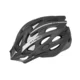 Kask rowerowy Etape Twister ∙ 25 otworów wentylacyjnych ∙ siatka na owady ∙ odpinany daszek ∙ elementy odblaskowe - czarno/biały mat