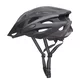Kask rowerowy Etape Twister ∙ 25 otworów wentylacyjnych ∙ siatka na owady ∙ odpinany daszek ∙ elementy odblaskowe - czarno/biały mat - czarny/tytan matowy