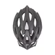 Kask rowerowy Etape Twister ∙ 25 otworów wentylacyjnych ∙ siatka na owady ∙ odpinany daszek ∙ elementy odblaskowe - czarno/biały mat