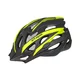 Kask rowerowy Etape Twister ∙ 25 otworów wentylacyjnych ∙ siatka na owady ∙ odpinany daszek ∙ elementy odblaskowe - czarno/biały mat
